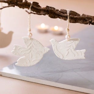 Collage picture - Homemade pigeons from modeling clay