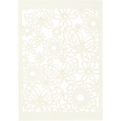 Lace Patterned cardboard