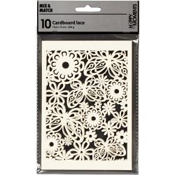 Lace Patterned cardboard
