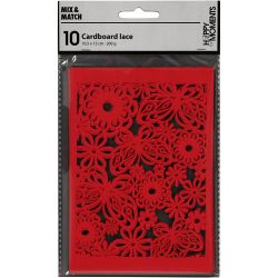 Lace Patterned cardboard