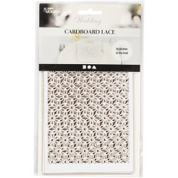 Lace Patterned cardboard