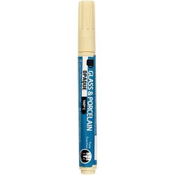 Glass and porcelain marker
