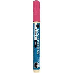 Glass and porcelain marker