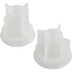 Silicone Mould, Candle Holder, H: 5,8+7,5 cm, W: 2-2,5 cm, dia. 7,5 cm, matt transparent, 2 pc/ 1 pack