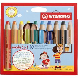 Woody 3-in-1 Pencils