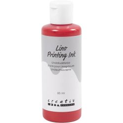 Lino Printing Ink, red, 85 ml/ 1 bottle