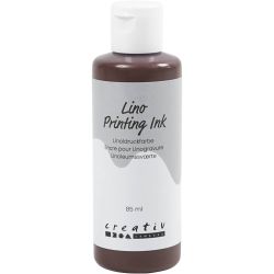 Lino Printing Ink, brown, 85 ml/ 1 bottle