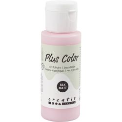 Plus Color Craft Paint, soft pink, 60ml/ 1 bottle
