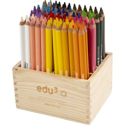 edu Jumbo Coloured Pencils
