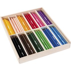 edu Jumbo Coloured Pencils