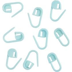 Stitch Marker, 22 mm, light blue, 30pc/ 1 pack