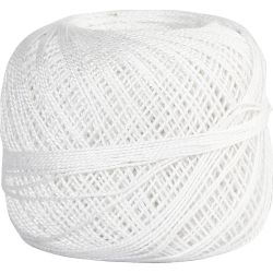 Mercerised cotton yarn