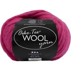 Wool yarn