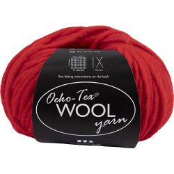 Wool yarn
