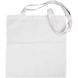 Shopping Bag, size 38x42 cm, 130 g, white, 1 pc