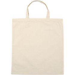 Tote bag , size 38x42 cm, 145 g, light natural, 5pc/ 1 pack