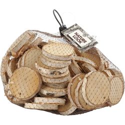 Wooden disc with hole