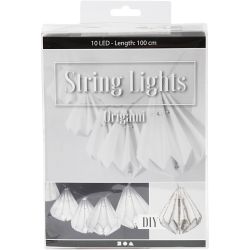 LED Light String with Lampshades