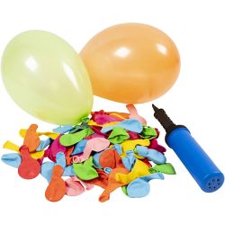 Balloon Set with Pump, 1 pack