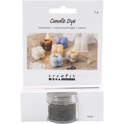 Candle Dye, beige, 5g/ 1 pack