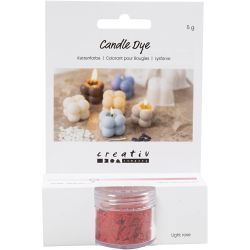 Candle Dye, light rose, 5g/ 1 pack