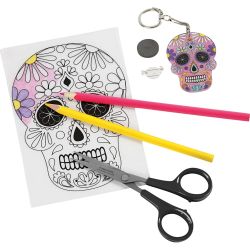 Shrink plastic sheets with motifs