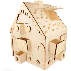 Wooden advent calendar