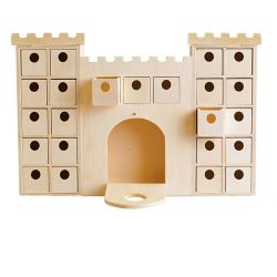 Wooden advent calendar to decorate