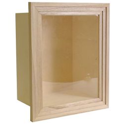 Wooden display case to decorate