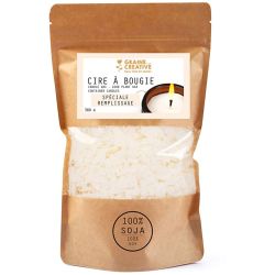 Vegan soy wax for candle filling