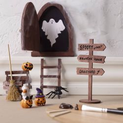 Craft Kit Halloween Door