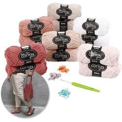 Creative kit – Crocheting, rose, 1 set
