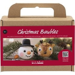 Mini Craft Kit Christmas Baubles