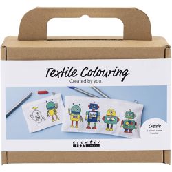 Mini Craft Kit Textile Colouring