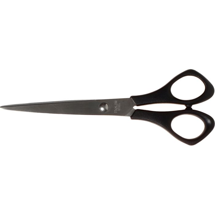 School Scissors, L: 16 cm, pointed, right, 1 pc