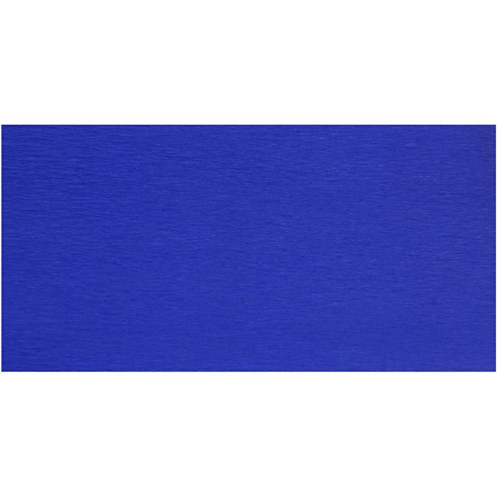 Crepe Paper, sheet 50x250 cm, 22 g, blue, 10 pleats/ 1 pack