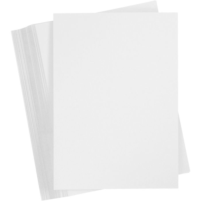 Cardboard, A5, sheet 148x210 mm, 250 g, white, 100 sheet/ 1 pack