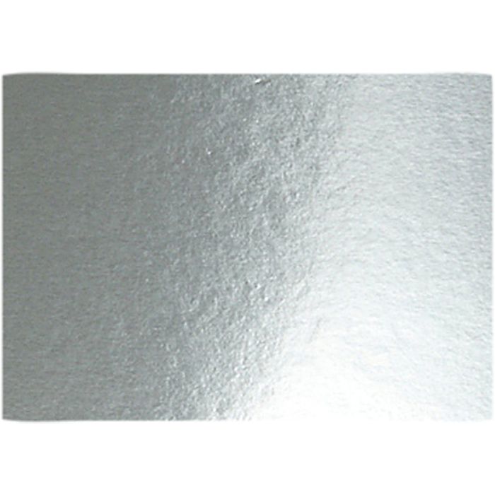 Metallic Foil Card, A4, sheet 210x297 mm, 280 g, silver, 10 sheet/ 1 pack