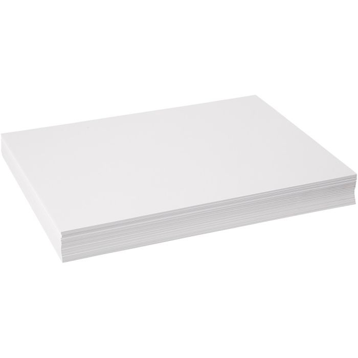 Drawing Paper, A3, sheet 297x420 mm, 130 g, white, 250 sheet/ 1 pack