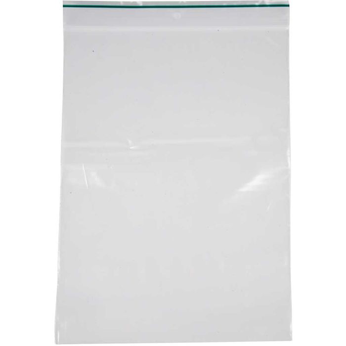 Zip-lock Bag, size 17x23 cm, thickness 0,05 mm, 100 pc/ 1 pack