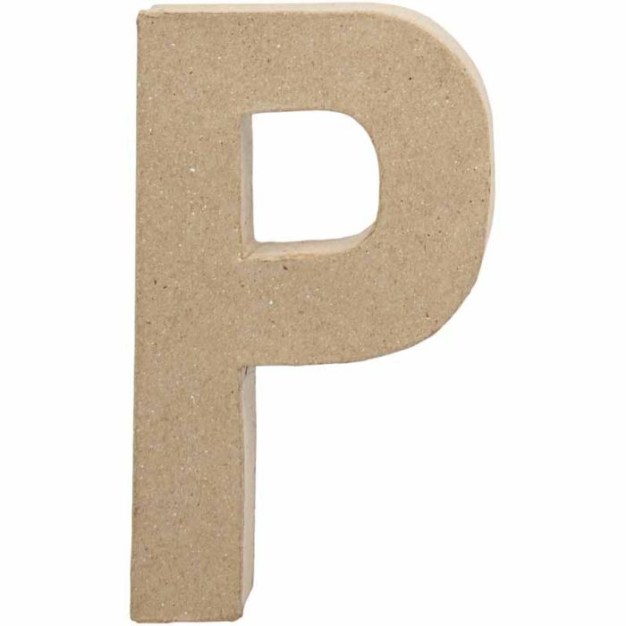 Letter, P, H: 20,5 cm, W: 11,4 cm, thickness 2,5 cm, 1 pc
