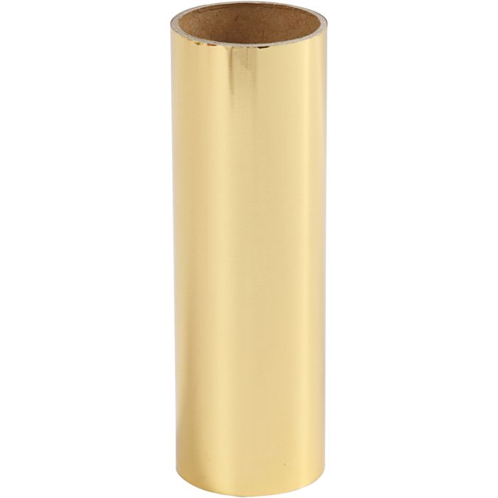 Deco Foil, W: 15,5 cm, thickness 0,02 mm, gold, 50 cm/ 1 roll