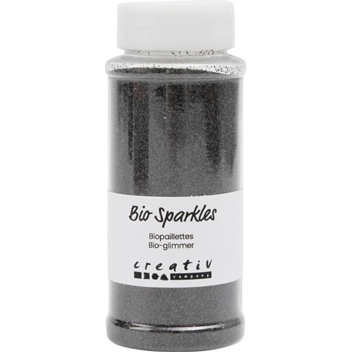 Bio Sparkles, black, 140 ml, 97 g/ 1 tub