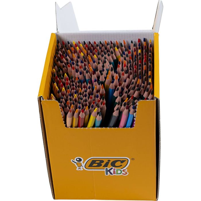 BIC Evolution Colour Pencils, L: 17,5 cm, lead 3 mm, assorted colours, 288 pc/ 1 pack
