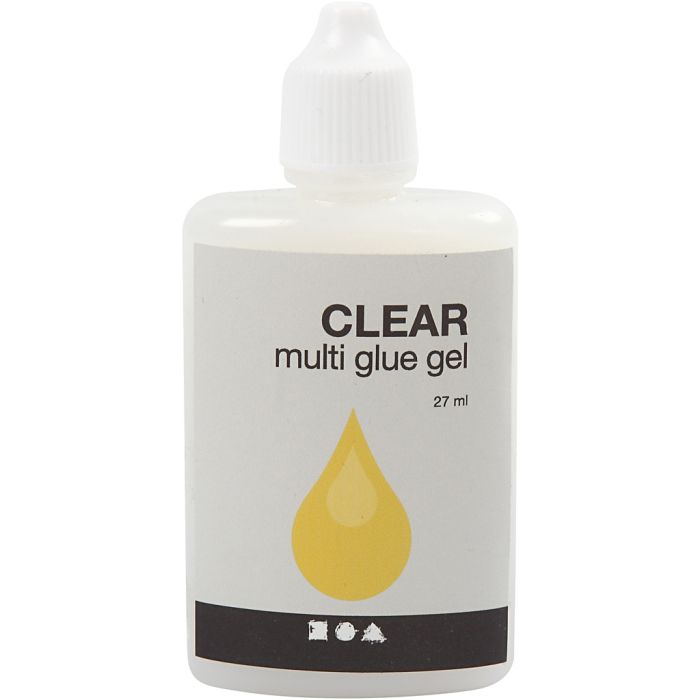 Multi Glue, clear, 27 ml/ 1 bottle