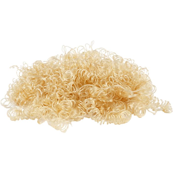 Curly Hair, light brown, 15 g/ 1 pack