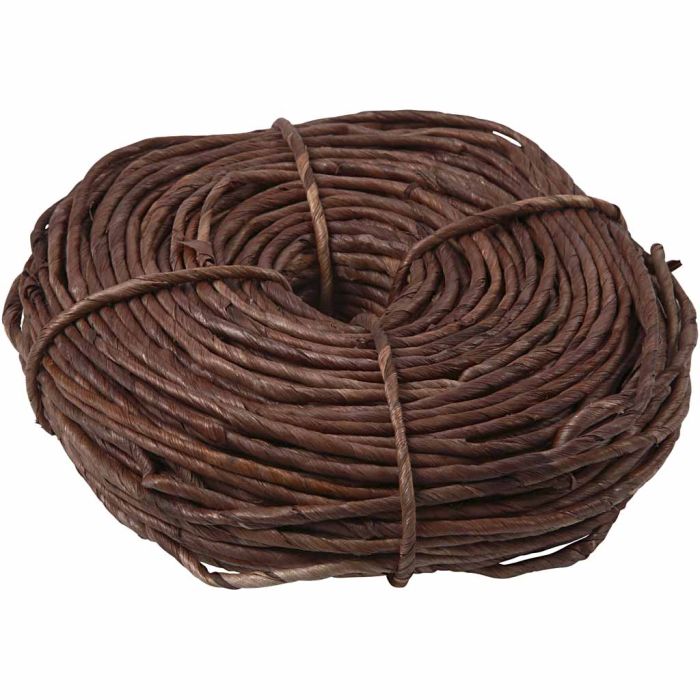 Maize String, W: 3,5-4 mm, ca. 60 m, brown, 300 g/ 1 bundle