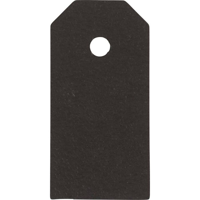 Manila Tags, size 3x6 cm, 250 g, black, 30 pc/ 1 pack