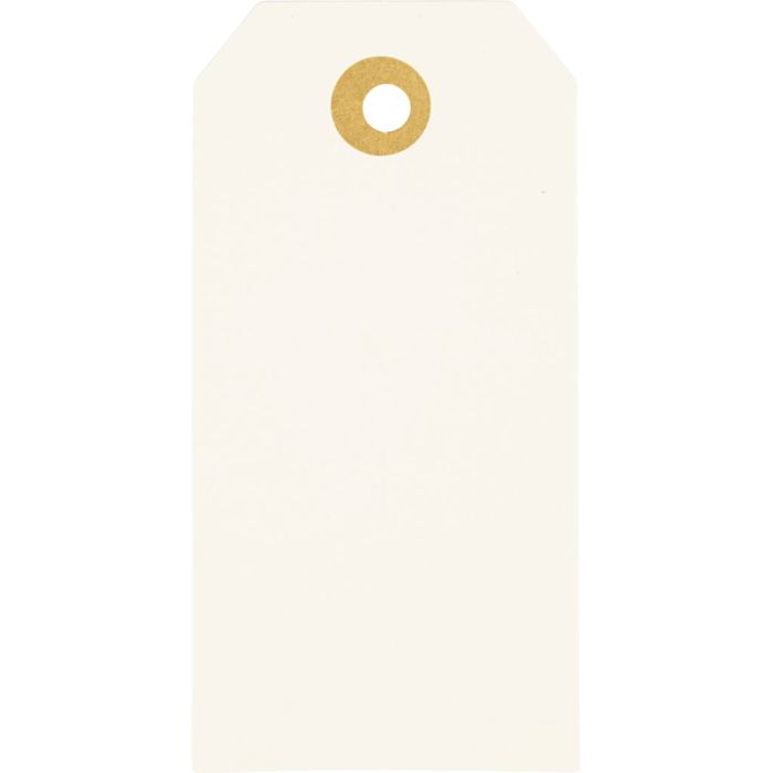 Manila Tags, size 5x10 cm, 250 g, cream, 20 pc/ 1 pack
