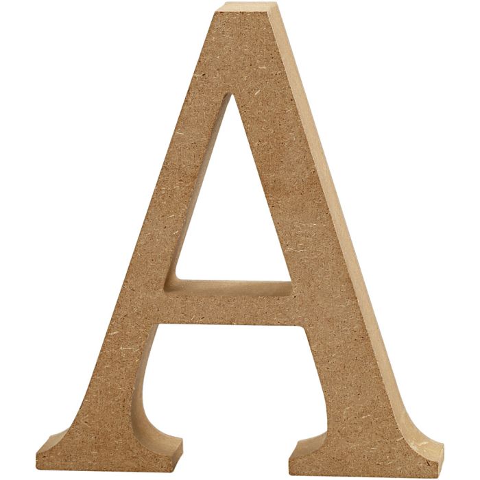 Letter, A, H: 13 cm, thickness 2 cm, 1 pc